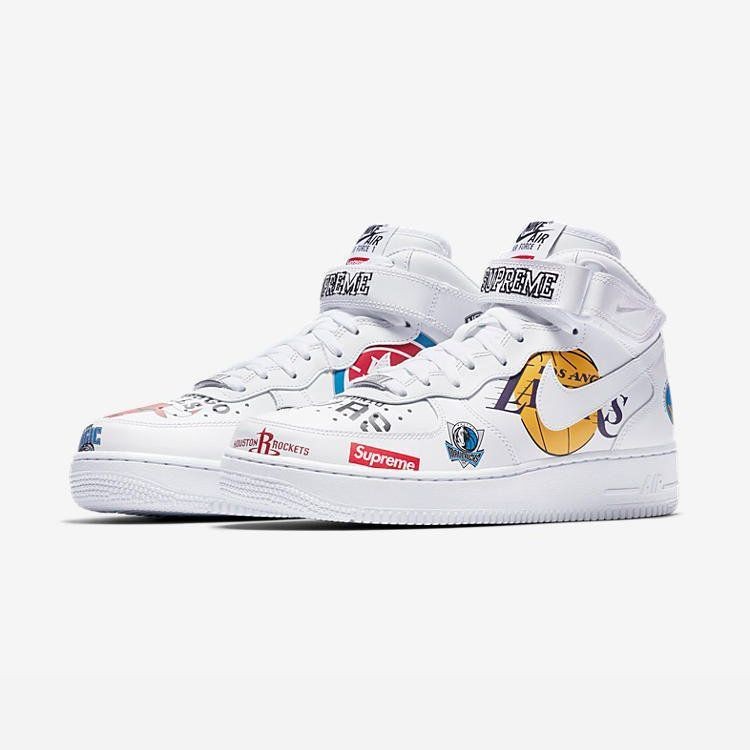 安心追跡付発送★シュプリーム Nike x NBA Air Force 1 スニーカー コピー