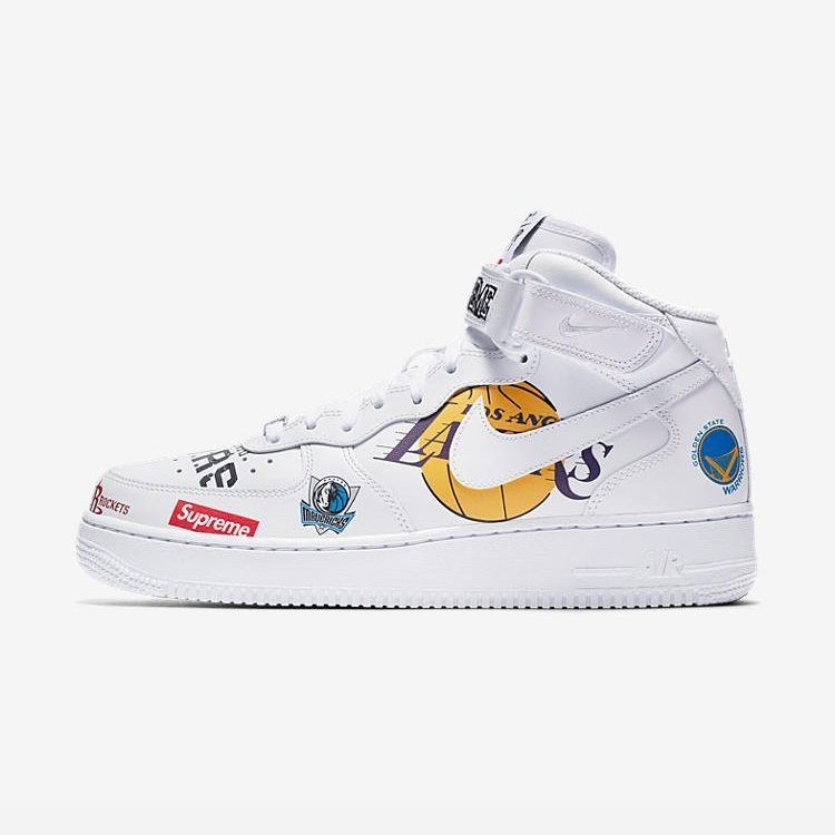 安心追跡付発送★シュプリーム Nike x NBA Air Force 1 スニーカー コピー