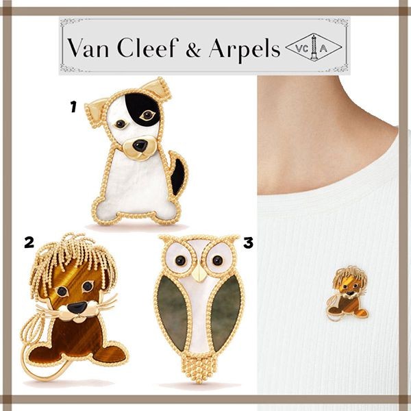 【人気】Van Cleef & Arpels 偽物 ラッキーアニマルズ クリップ VCARP2AU00