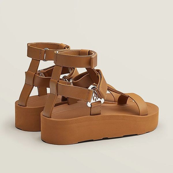 エルメス☆Enid sandal☆エニド アンクルストラップサンダル 偽物☆送込 3色H221033ZA3380