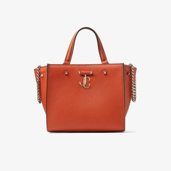 JIMMY CHOO シャイニーカーフレザー・トートバッグ 偽物 3色 VARENNETOTEBAGSDAW