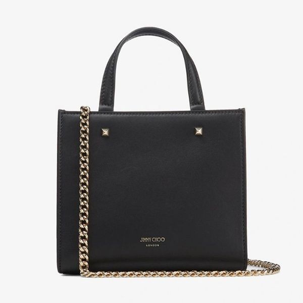 JIMMY CHOO シャイニーカーフレザー・トートバッグ 偽物 3色 VARENNETOTEBAGSDAW