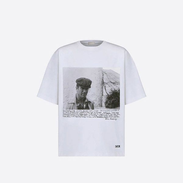 国内発送 ディオール AND JACK KEROUAC オーバーサイズ Tシャツ 偽物293J673A0554C089