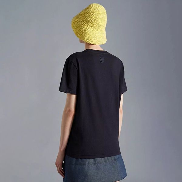 モンクレール JW ANDERSON ユニセックス コットン ロゴTシャツ 2色 H209E8C00005829JS001