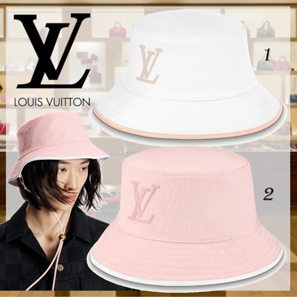 ​ルイヴィトン ボブ LV バディー ゴロ付 ハット コピー 2色 M77574