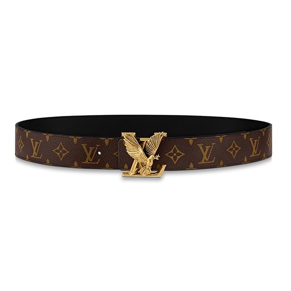 ★​ルイヴィトン サンチュール・LV ダブ リバーシブル ベルト 偽物 2色 M0577V