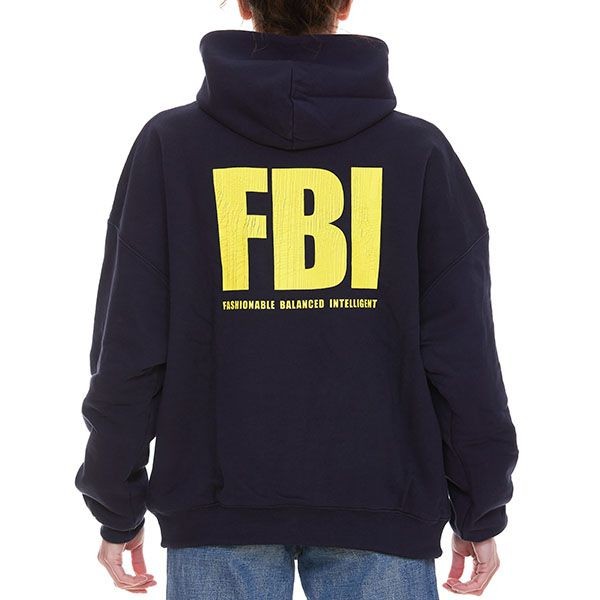 バレンシアガ FBI リバーシブルパーカー 682144TLVM44084