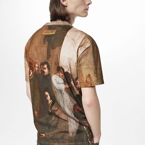 bagff.ruおすすめルイヴィトン Tシャツ 偽物 プリントCOURBET 1AAGOL