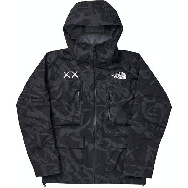 ★ノースフェイス x KAWS 偽物★送関込★話題のコラボジャケット★