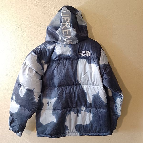 ヌプシ 偽物 シュプリーム x ノースフェイス コラボ Denim Print