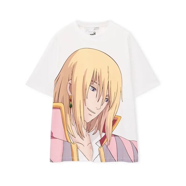 ロエベ Tシャツ 偽物ハウルの動く城 ヒン 荒地の魔女 ハウル Tシャツ