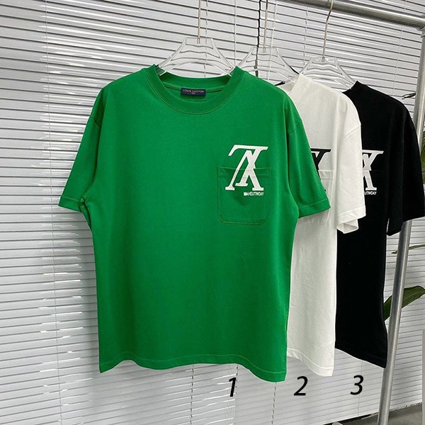 ルイヴィトン トランぺッター クルーネック Tシャツ パロディ 3色