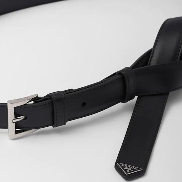 プラダ Leather beltレザー ベルト スーパーコピー