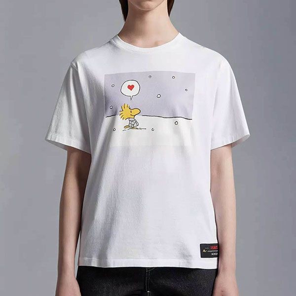 おすすめモンクレール Peanuts Motif ピーナッツモチーフTシャツ 偽物 2色 I10938C00040899UI502