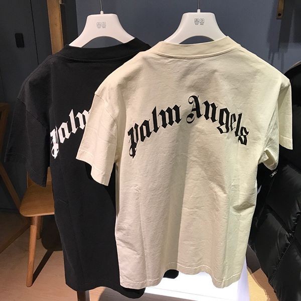 即発限定コラボ【モンクレール x Palm Angels 偽物】オーバーサイズ Ｔシャツ