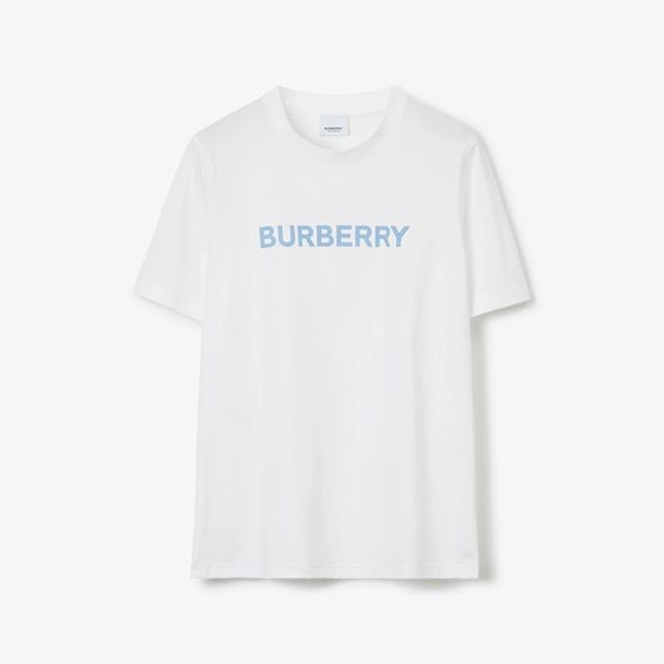 バーバリー ロゴプリント コットンTシャツ 偽物 夏服 涼し気 3色 80709731