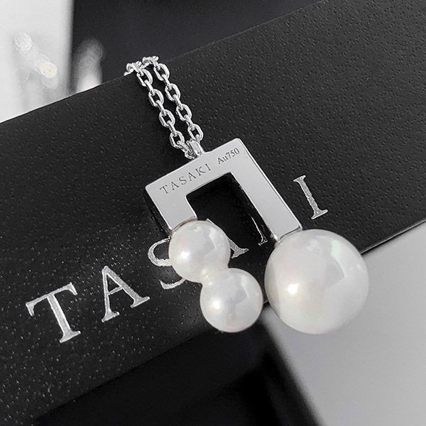 TASAKI スーパーコピー バランス ノート パヴェ ペンダント