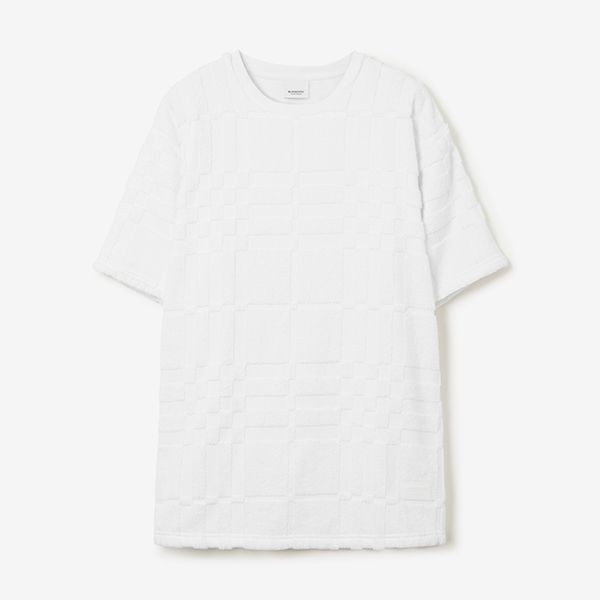 バーバリー チェック コットン Tシャツ 偽物 2色 80714481