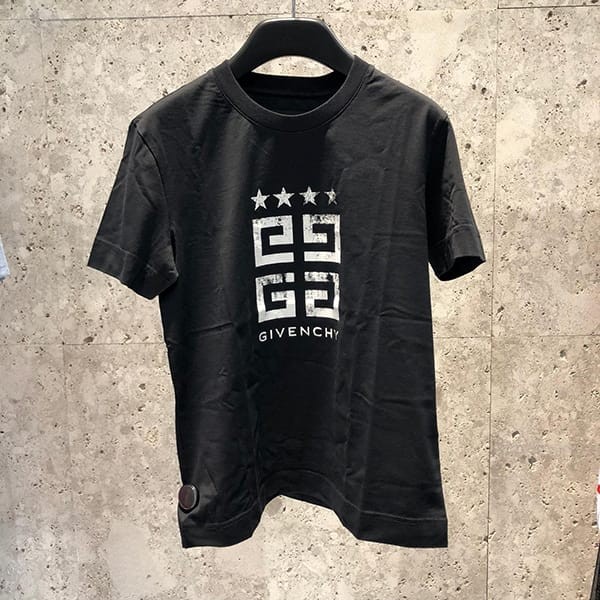 ジバンシィ 4G スタースリム フィット Tシャツ 偽物 2色 BW70AS3YEL001