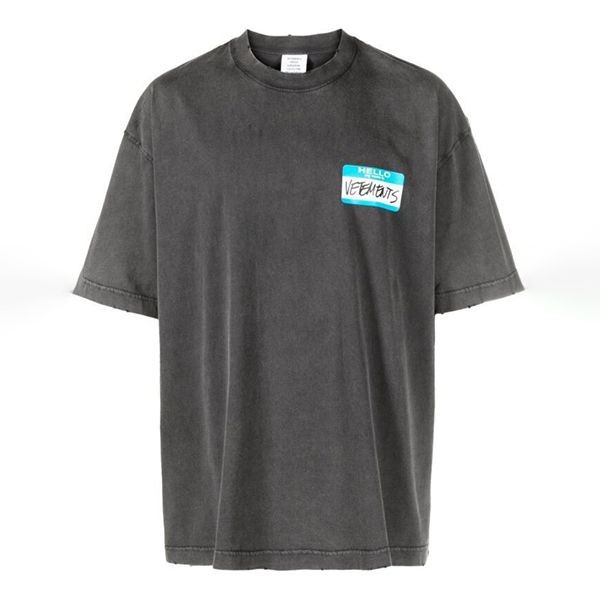 ヴェトモン コピー ロゴ オーバーサイズ Tシャツ UE63TR640