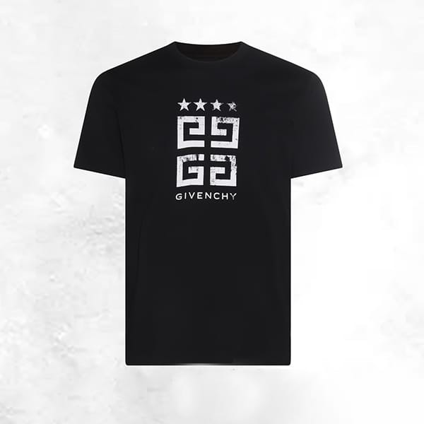 ジバンシィ 4G スタースリム フィット Tシャツ 偽物 2色 BW70AS3YEL001