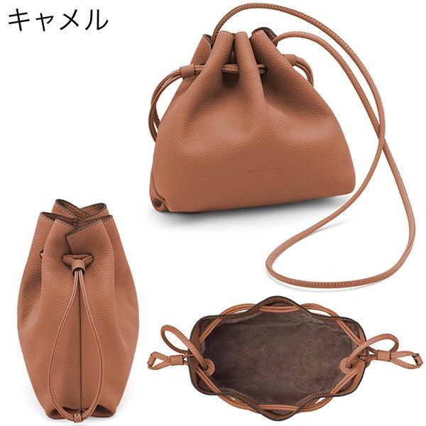 【偽物】大人気☆ボナベンチュラ ノア バッグ 偽物 シュリンクレザー☆上品 2way