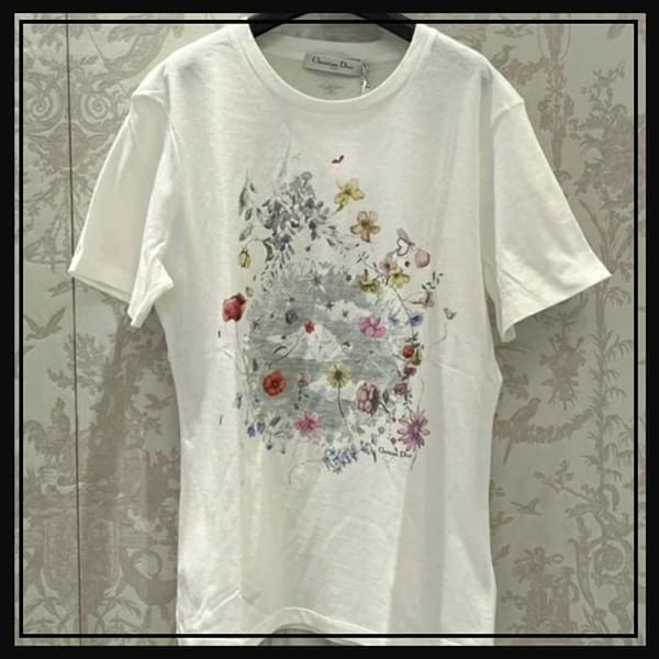 ディオール Tシャツ 偽物 カットソー 353T09A4516_X0834