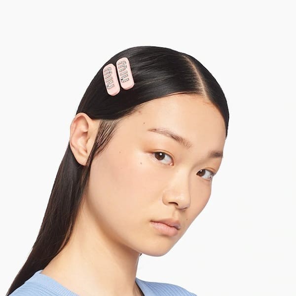 ミュウミュウ ヘアピン 偽物 プレックス メタル ヘアクリップ 4色