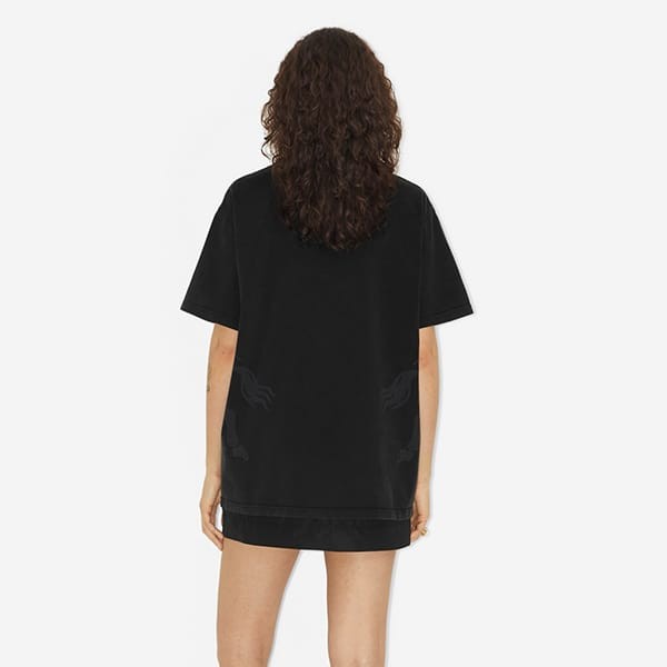 超入手困難バーバリー EKDプリント コットン オーバーサイズTシャツ 偽物 4色 80735621​