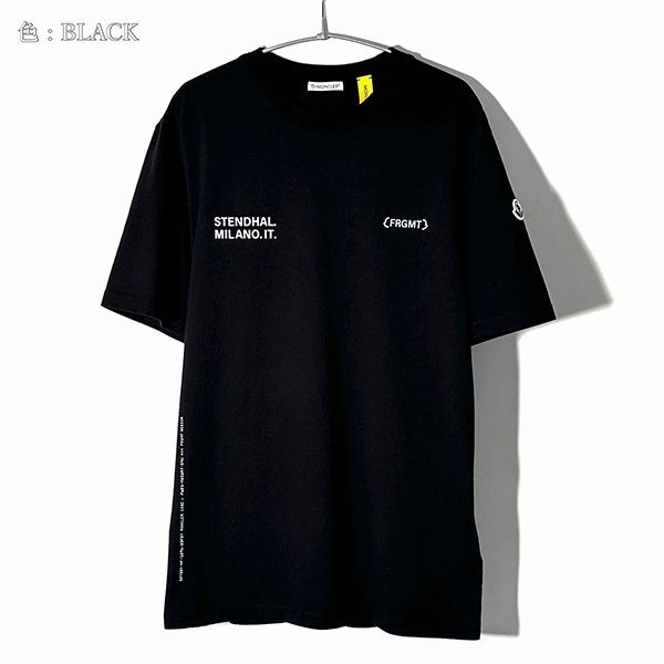 モンクレール x FRGMT 偽物ロゴ Tシャツ 8C00002 M3265