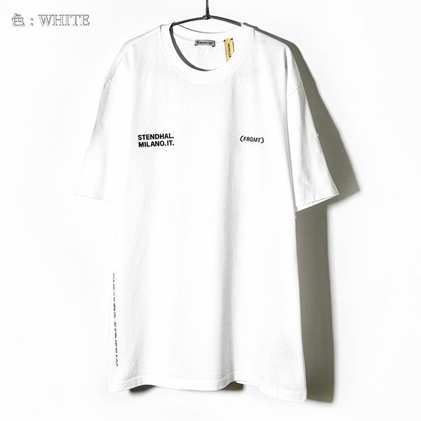 モンクレール x FRGMT 偽物ロゴ Tシャツ 8C00002 M3265