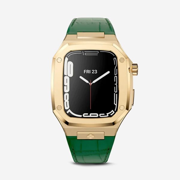 ゴールデンコンセプト コピー Apple Watch Case - CLD41 - Gold / Green