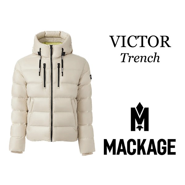 マッカージュ スーパーコピー Victor Trench ダウンジャケット