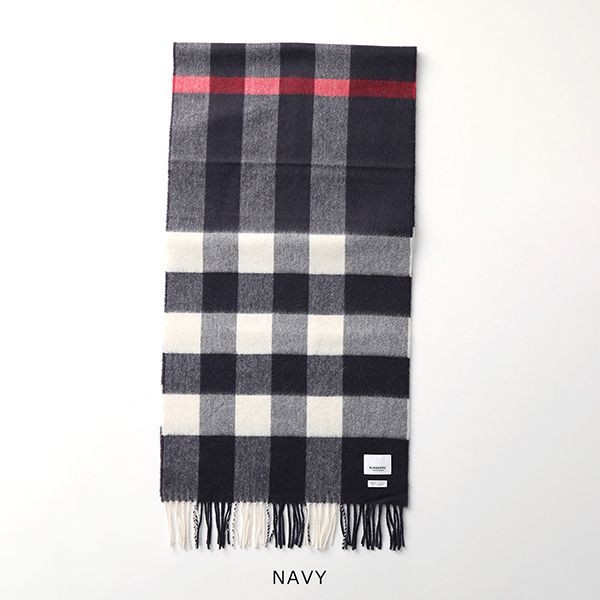 バーバリー マフラー 偽物HALF MEGA CHECK CASHMERE SCARF8015550