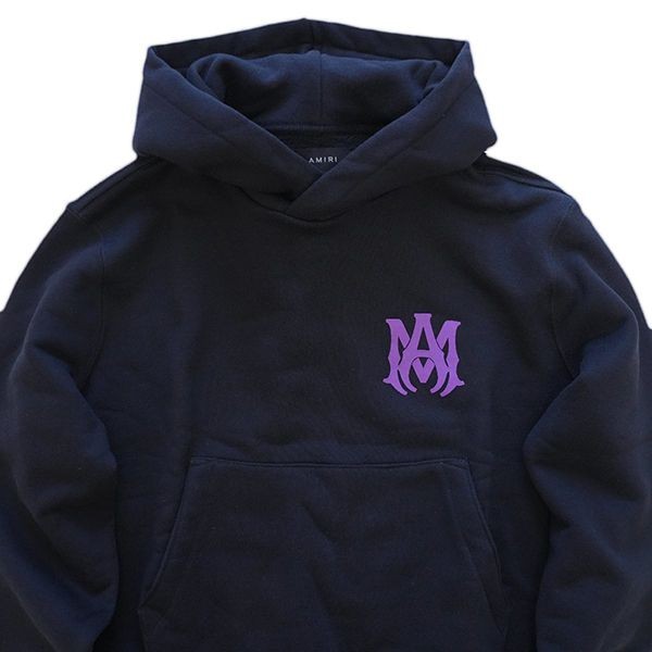 AMIRI MA ロゴ スウェット パーカー 偽物 黒 M.A. LOGO HOODIE11041