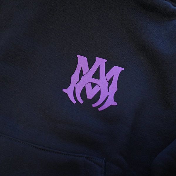 AMIRI MA ロゴ スウェット パーカー 偽物 黒 M.A. LOGO HOODIE11041