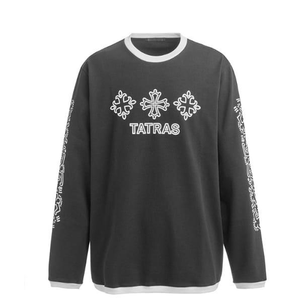 TATRAS × Keith Haring 偽物 限定コラボ SAGGIO ロングTシャツ 2色 MTKI23A8253