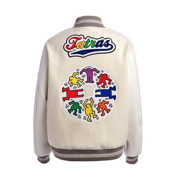 限定 TATRAS 偽物 × Keith Haring スタジアムダウンジャケット 2色 MTKI23A4952