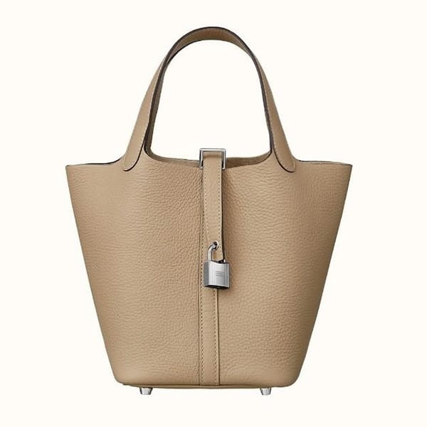 エルメス Picotin Lock 18 PM ピコタンロック 偽物 シルバー金具 全色