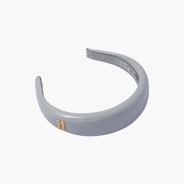 大人気定番☆ミュウミュウ レザー ヘッドバンド カチューシャ 偽物5IH025_069_F0E18