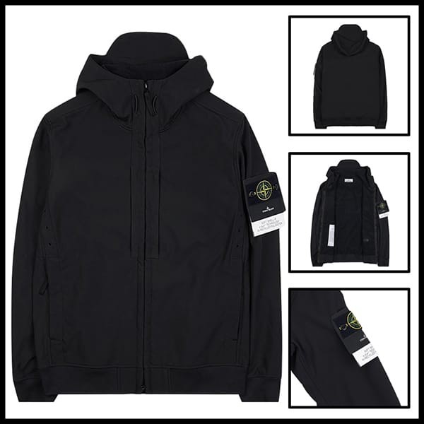 STONE ISLAND コピー アイコンパッチ フード ブルゾン std002