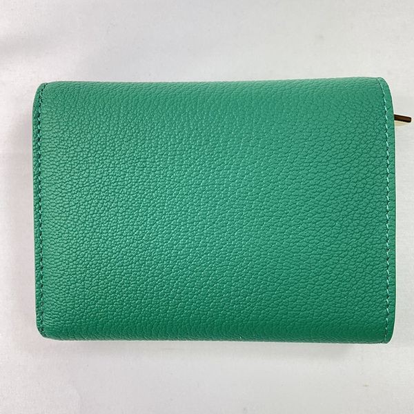 ティファニー Leather T Wallet レザー T 財布 エメラルド コピー