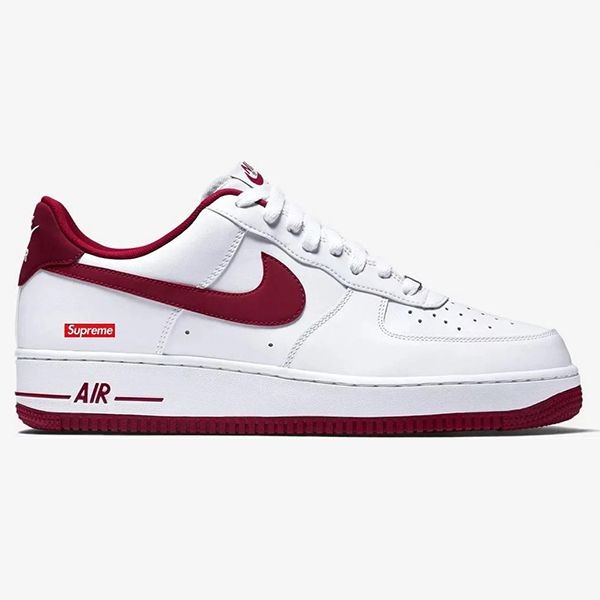 シュプリーム × ナイキ コピー AIR FORCE 1 LOW WHITE SPEED RED CU9225-101