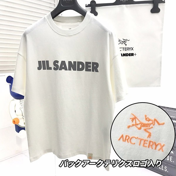 日本未発売 ジルサンダー+ x アークテリクス 偽物 リフレクティブ コラボTシャツ 男女兼用 szn001