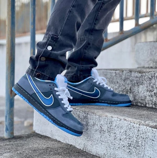 NIKE Concepts 偽物 ナイキ SB ダンクロー コンセプト ブルー ロブスター 313170-342