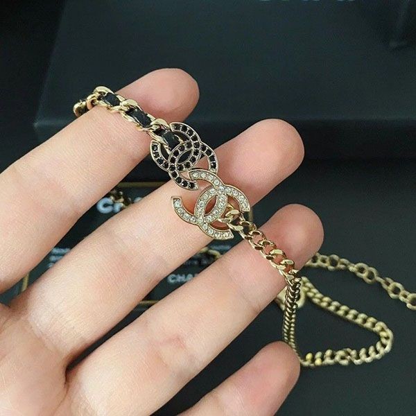 シャネル ダブルロゴ ネックレス コピー AB9278 B09009 NK077