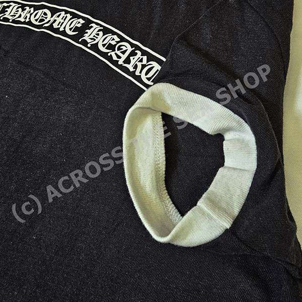 超人気★クロムハーツ★スクロール 偽物HorseShoe Logo レディース Tシャツ03062