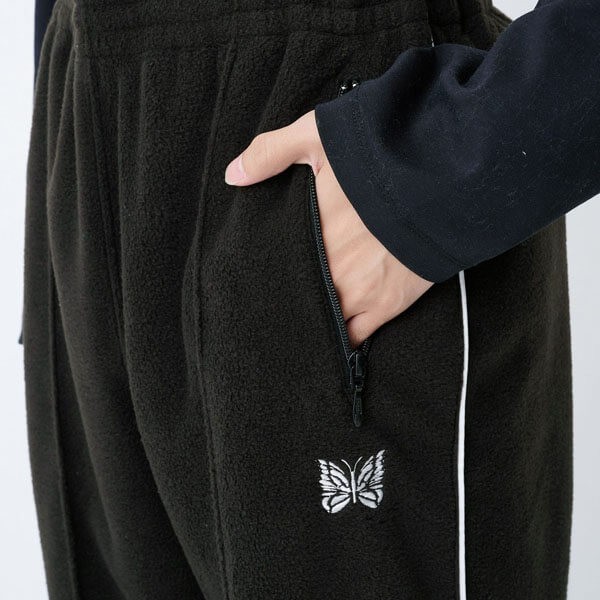 needles トラックパンツ 偽物 ニードルズ◆上下 トラックジャケット＆パンツ 黒
