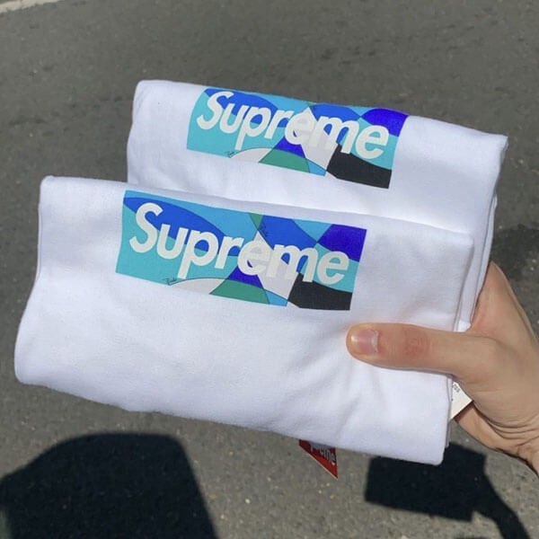 Supreme Emilio Pucci Box Logo Tee エミリオプッチ ボックス