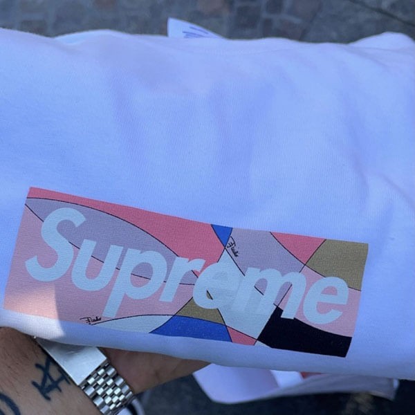 Supreme Emilio Pucci Box Logo Tee エミリオプッチ ボックス